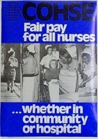 POSTER-SUBJ-TU-0016.jpg; POSTER/SUBJ/TU/0016; Poster - Confederation of Health Service Employees: Fair pay for all nurses;